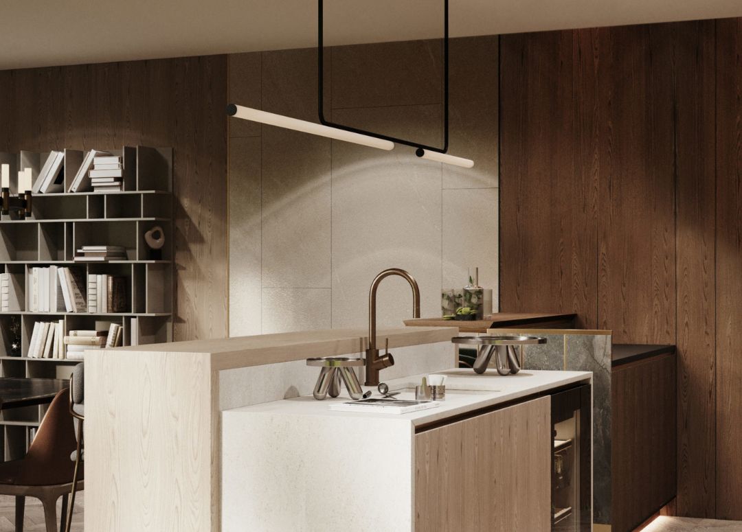 lampa na stół oświetlenie w kuchni