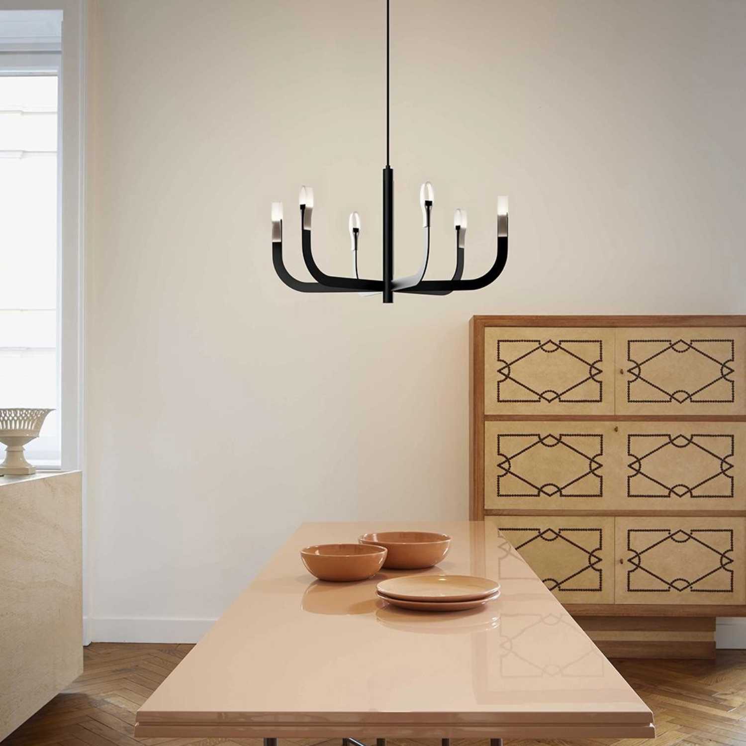 lampa wisząca żyrandol na stół luceplan j-us