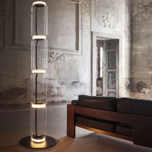 Noctambule Flos lampa stojąca podłogowa szklana