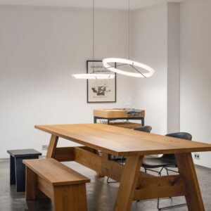 lampa wiszą vibia Halo Jewel, lampy ramko