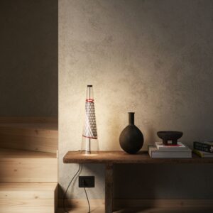 Lampa stołowa ledowa Cono di Luce Lodes. Idealna do salonu, sypialni. Sklep Lampy Ramko Migdałowa 3 w Warszawie.