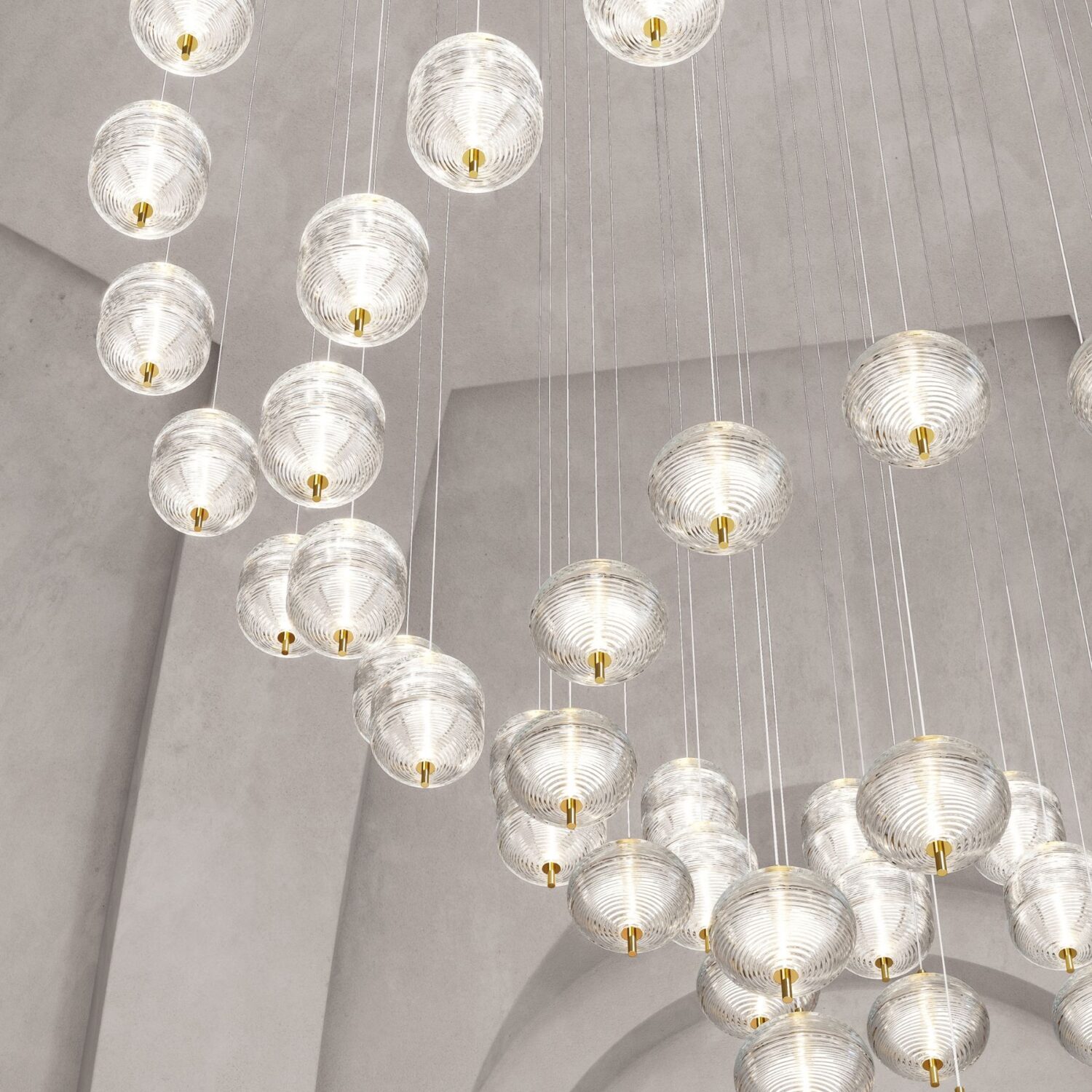 Lampa szklana wisząca Jefferson mini Lodes. Sklep Lampy Ramko Migdałowa 3 w Warszawie.
